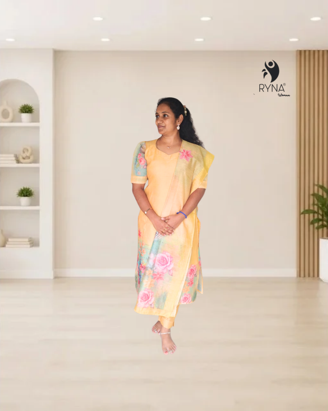 3 Pcs Kurti Set